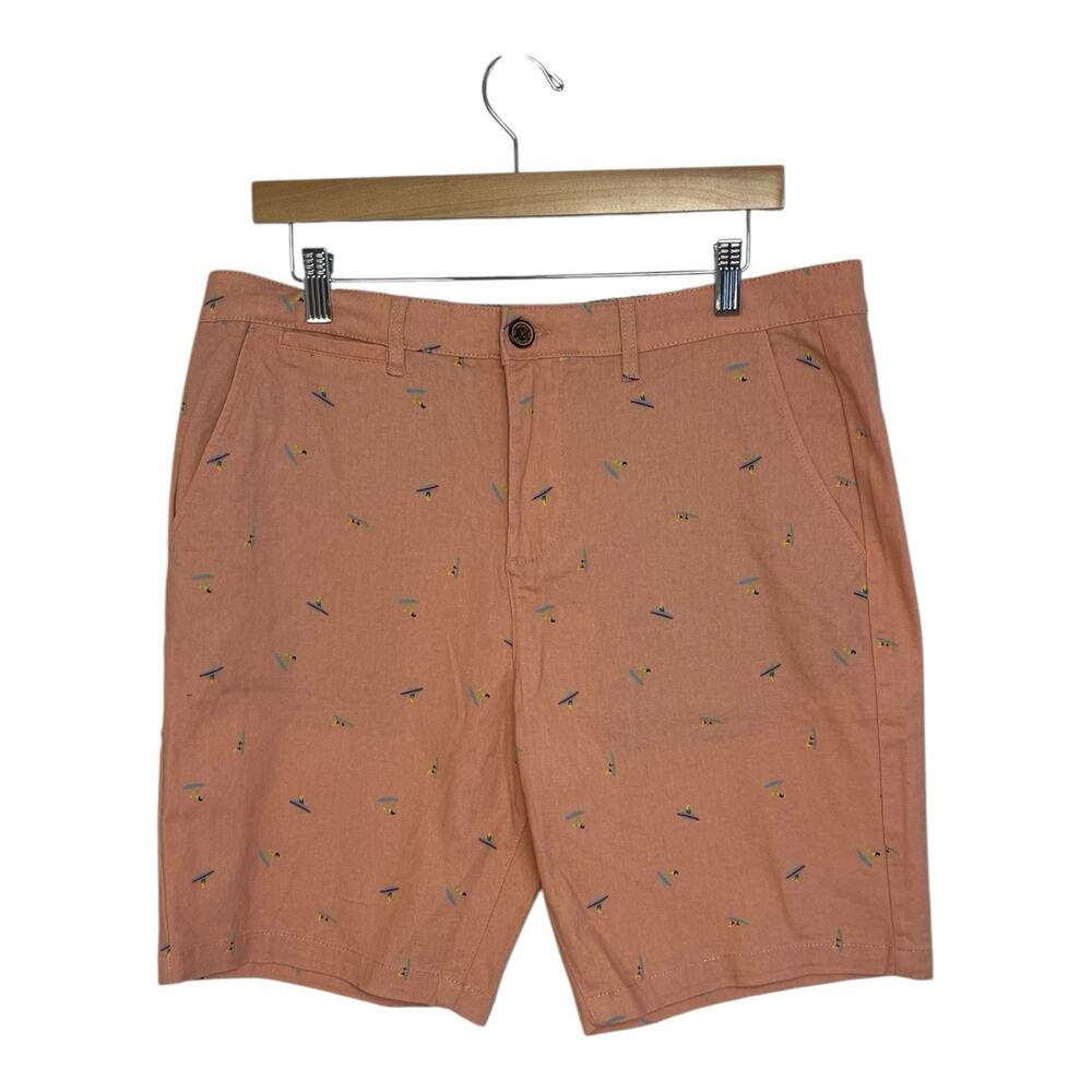 NWT Jachs New York Bleecker Shorts Surf Board Chinos Mens Size 33 Summer (Flaw)